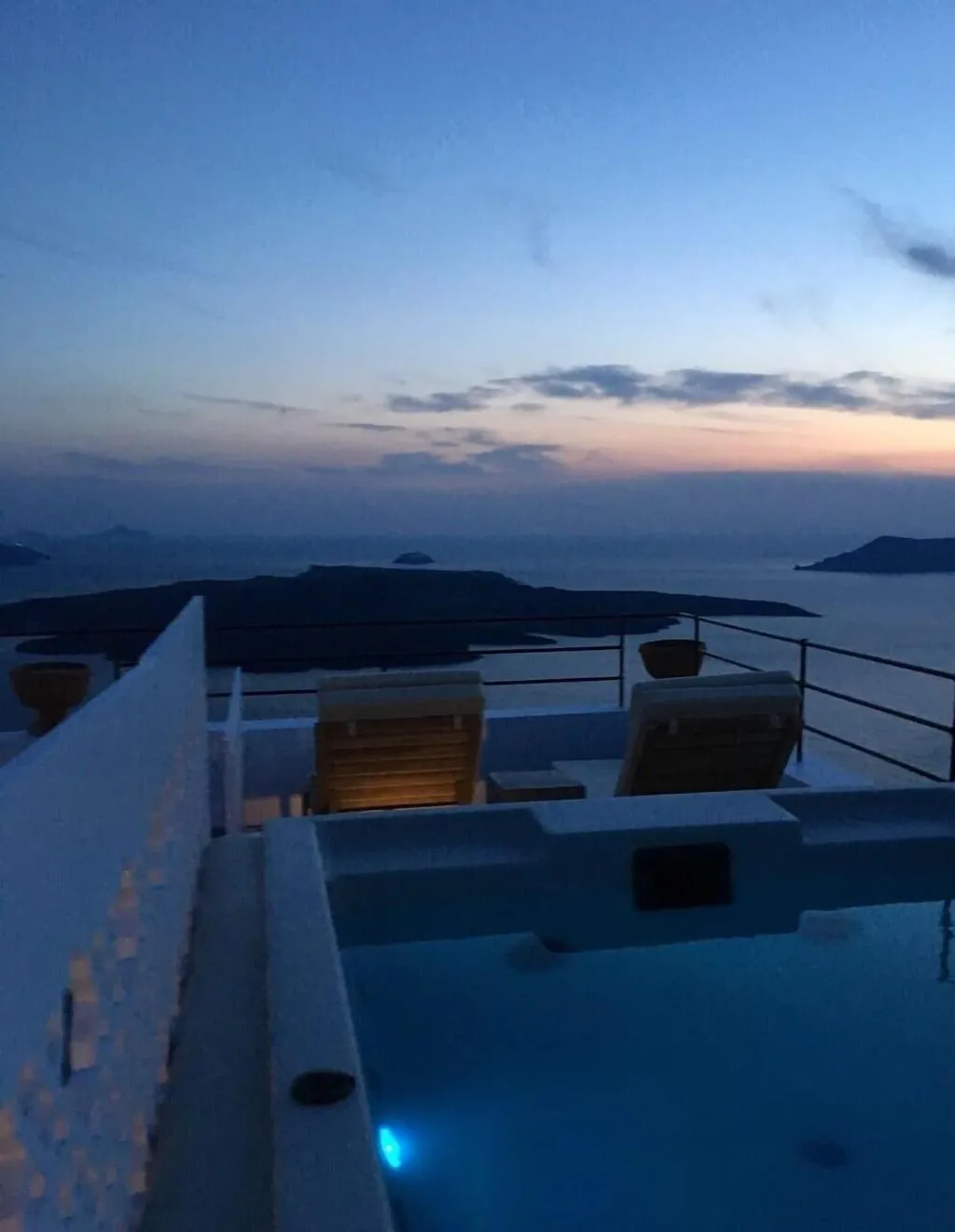 Terrace, Amelot Art Suites, Santorini