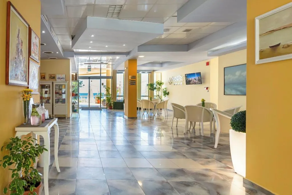 Lobby, Aphrodite Beach Hotel, Bourgas