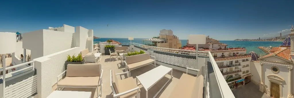 Terrace, Gastrohotel RH Canfali, Costa Blanca