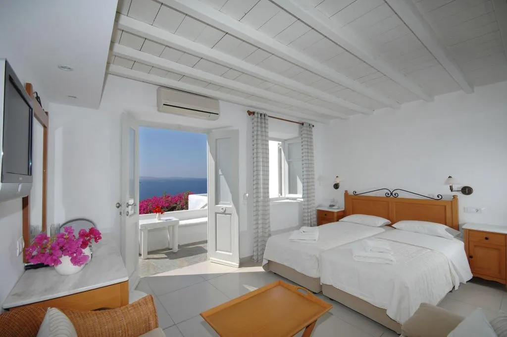 FAMILY ROOM SUPERIOR SEA VIEW Room, Mykonos View Hotel, Mykonos