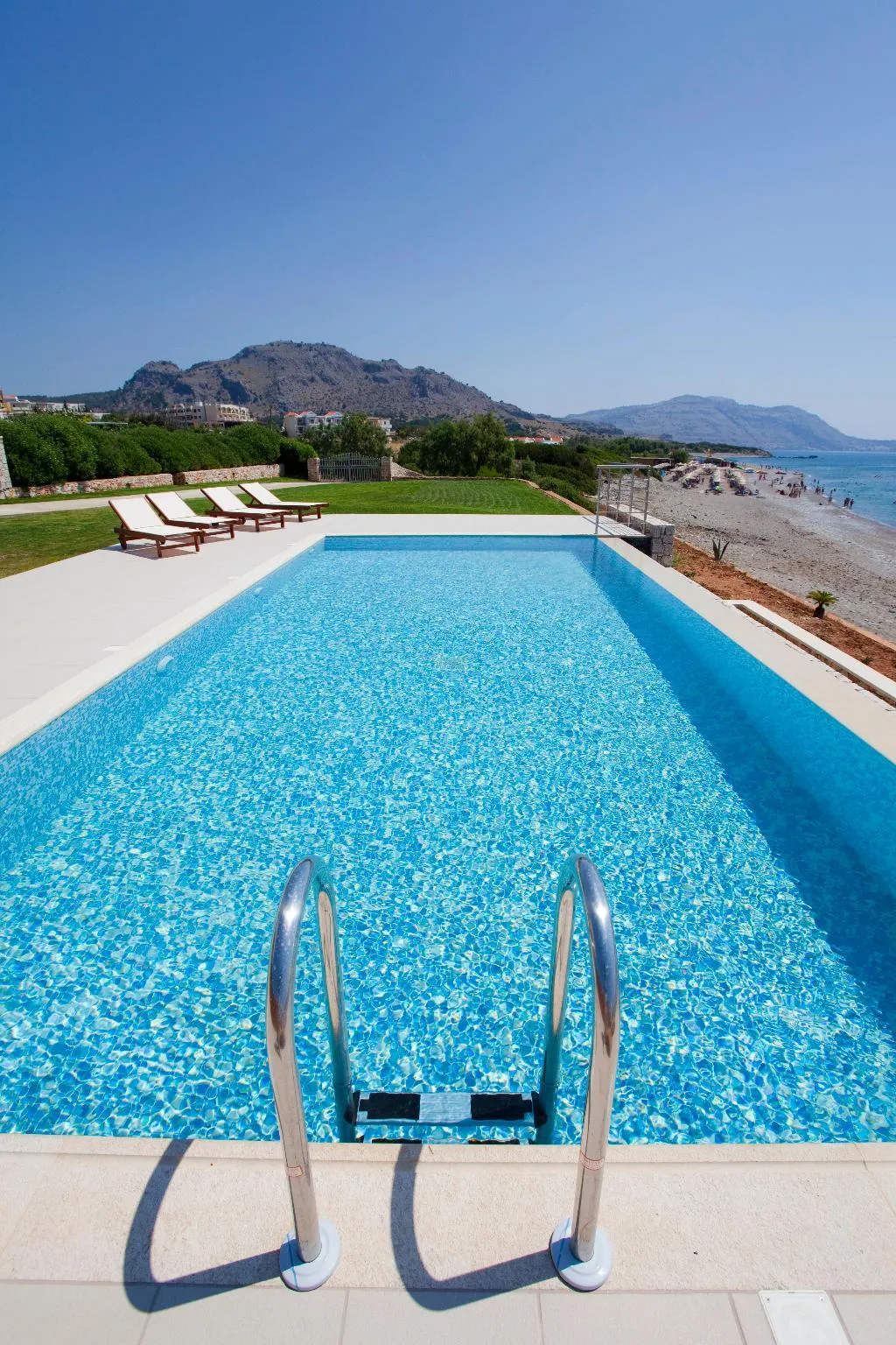 Pool, Antonoglou Beach Villas,Kiotari, Rhodes