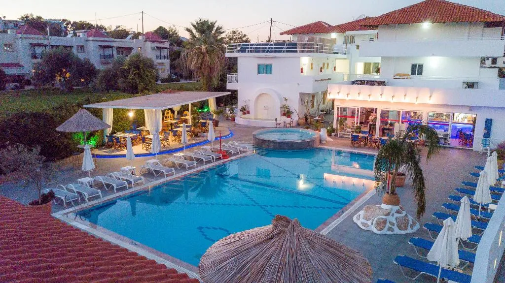 General view, Tinas Plus Hotel, Rhodes