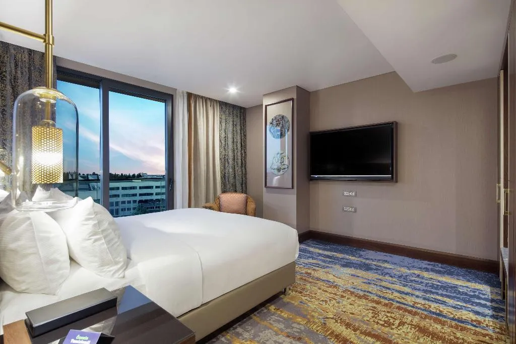TWIN GUEST ROOM Room, Doubletree Hilton Antalya City Centre, Antalya