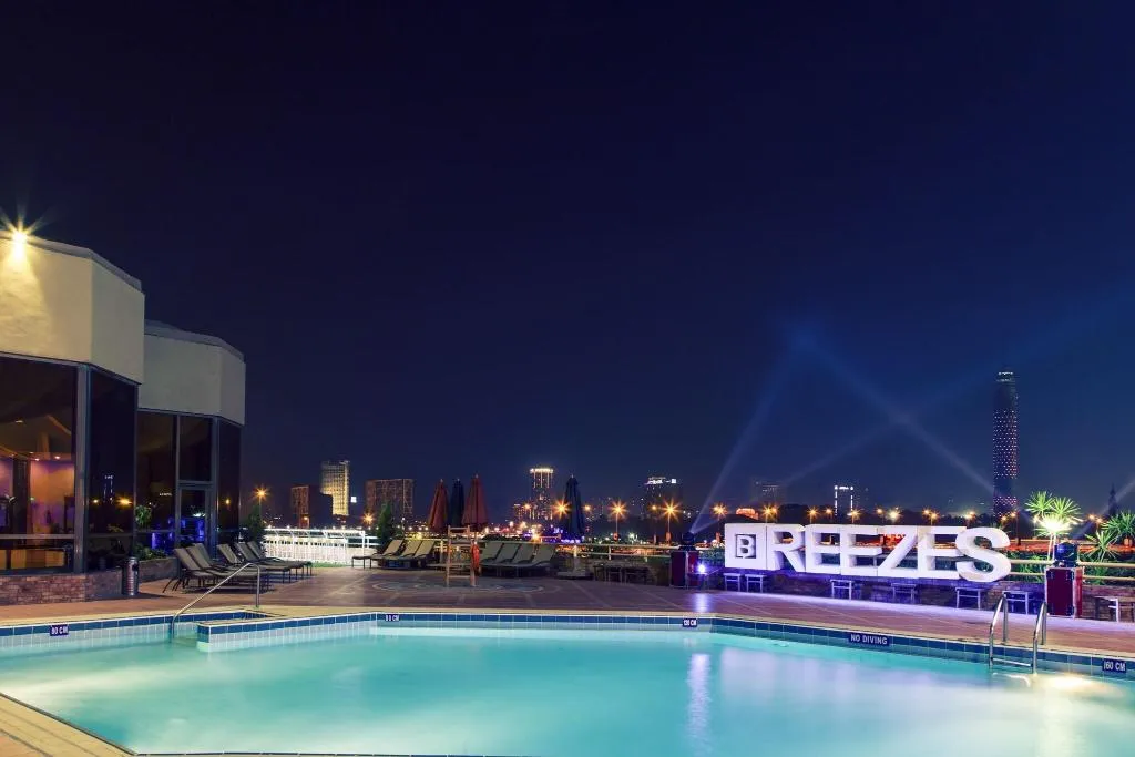 Terrace, Ramses Hilton, Cairo
