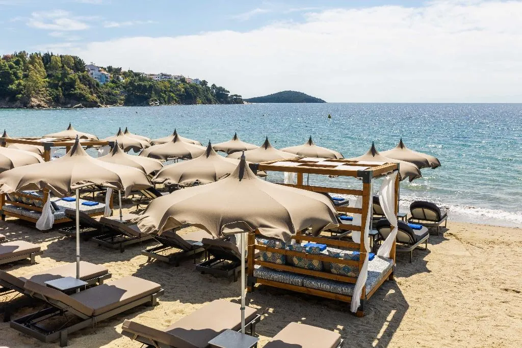 Beach, Thalassa Cape Hotel, Skiathos