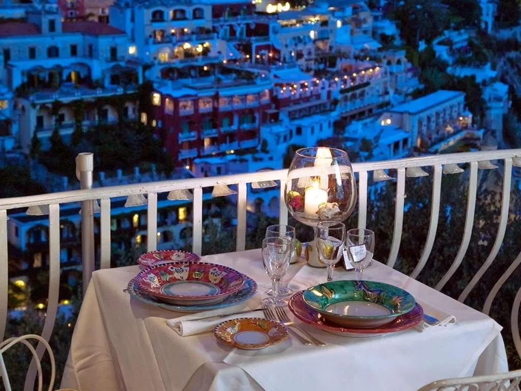 Restaurant, Hotel Poseidon, Naples