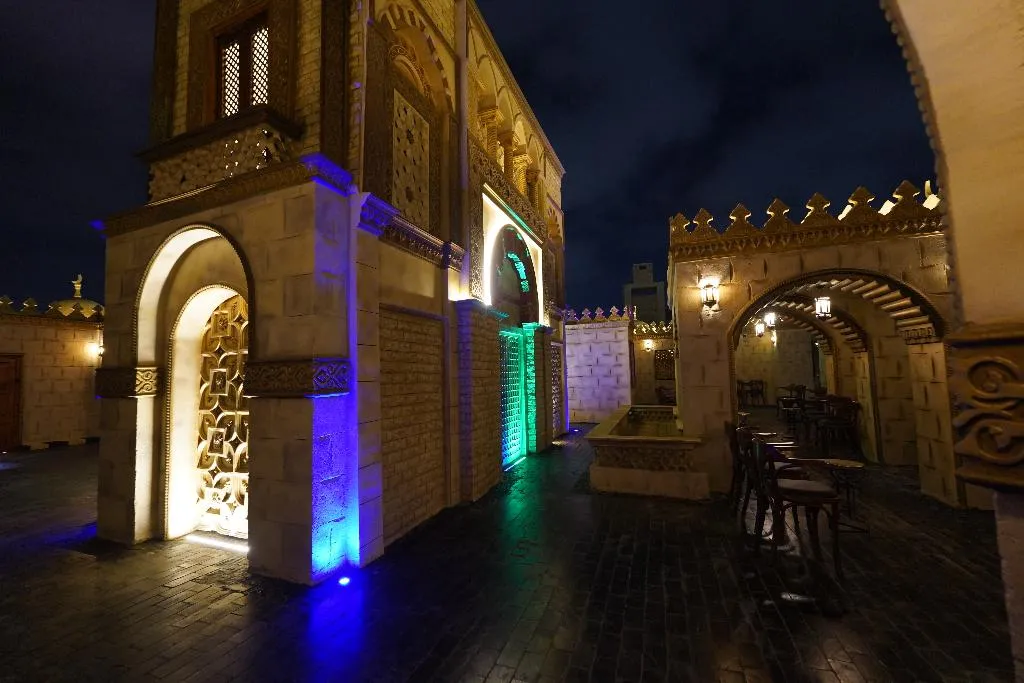 General view, Pyramids Khan Hotel, Cairo