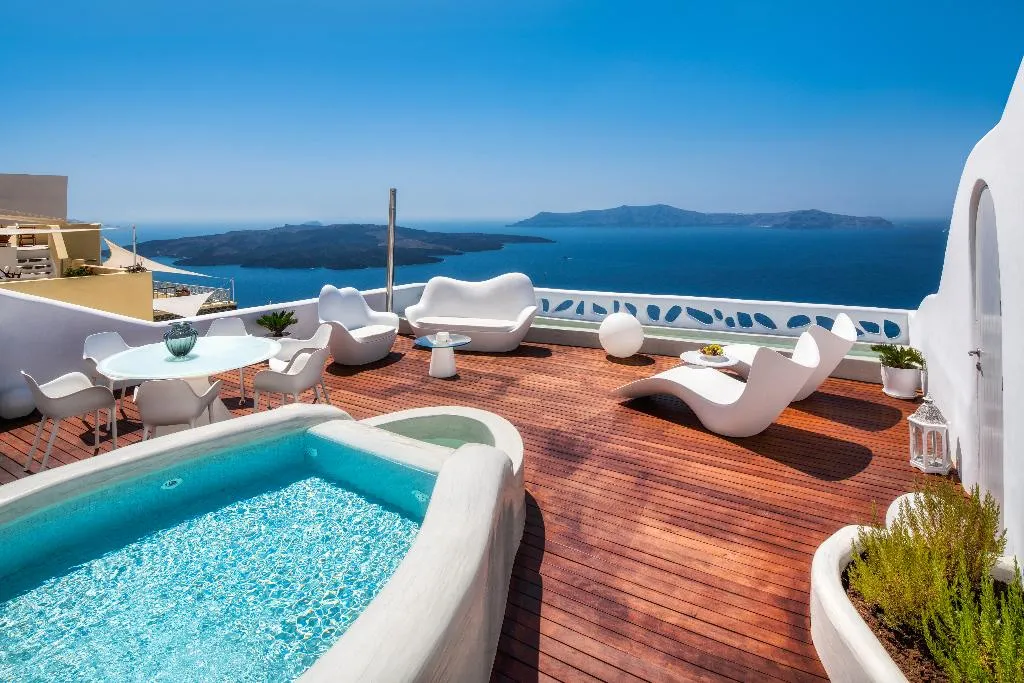 SUITE WITH JACUZZI Room, Athina Luxury Suites, Santorini