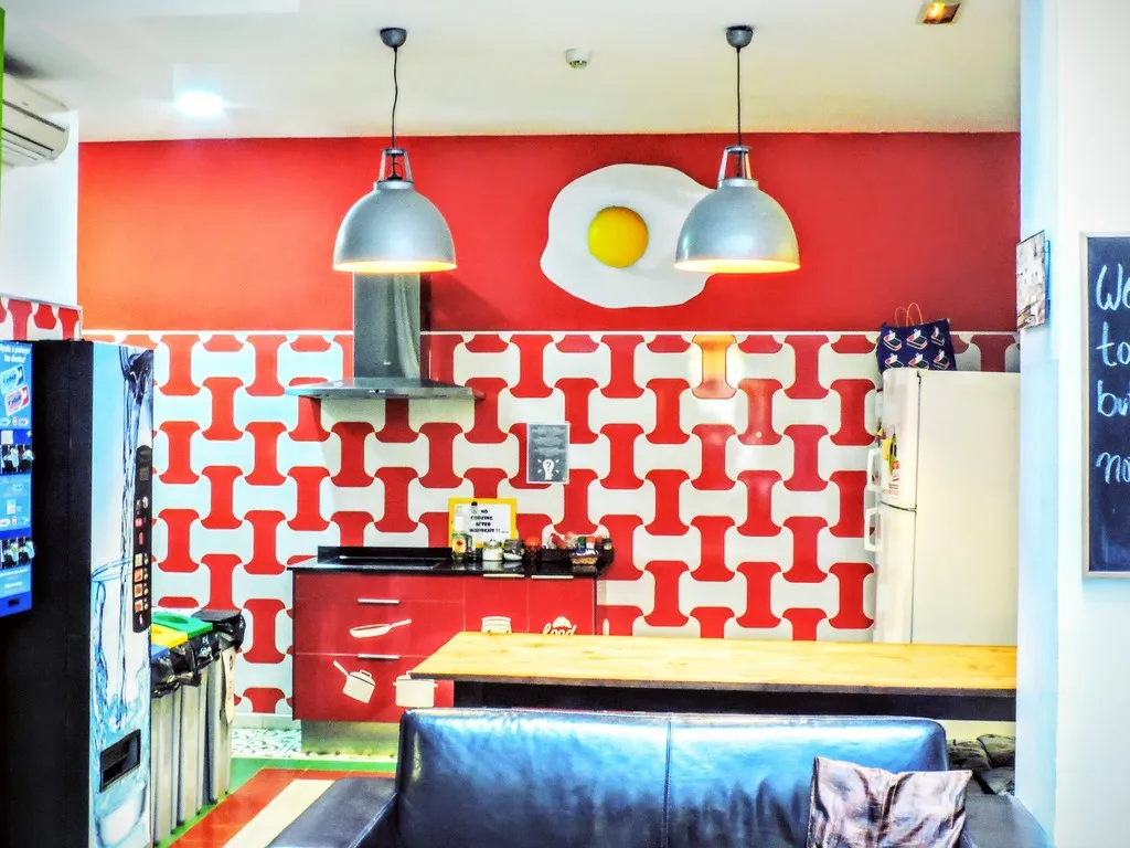 Lobby, Home Youth Hostel, Valencia
