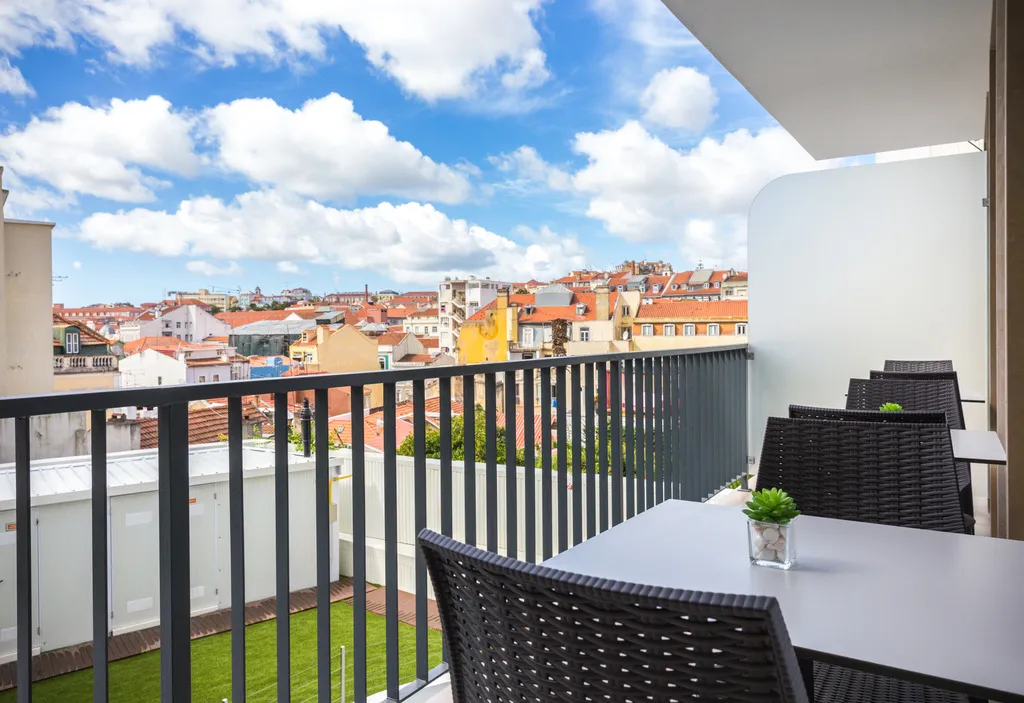 Terrace, Fenicius Charme Hotel, Lisbon