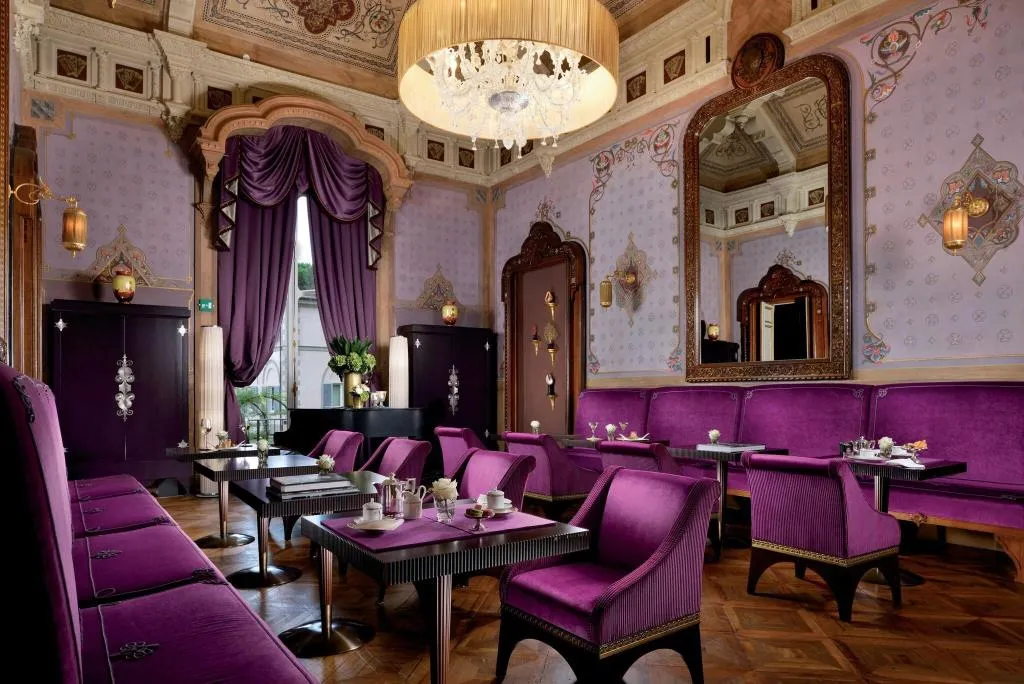 Bar, Villa Cora, Florence