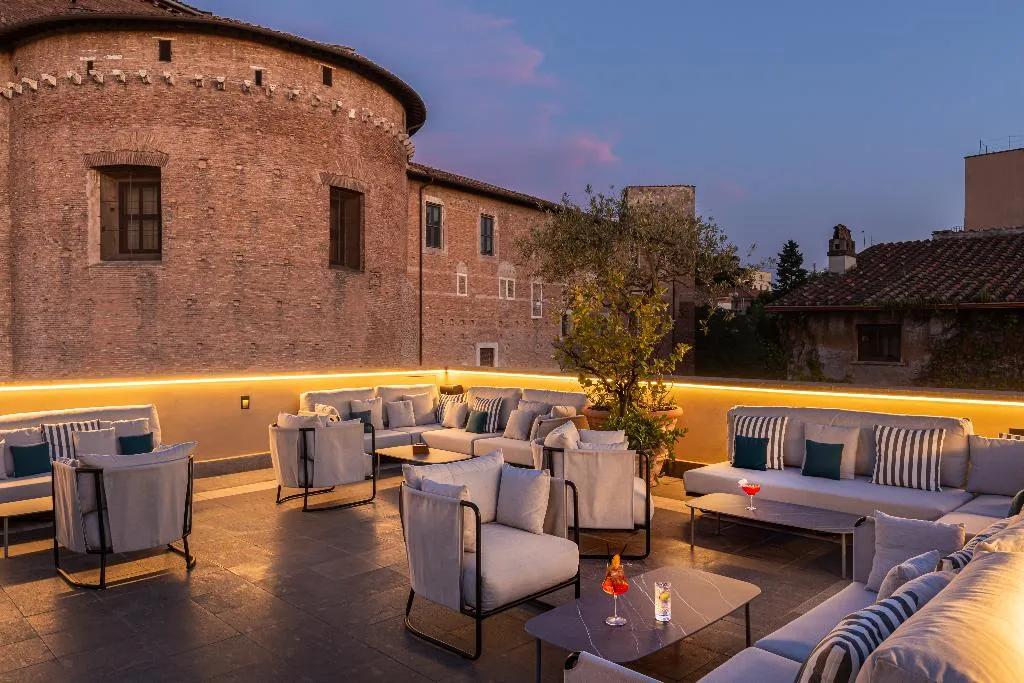 Terrace, Room Mate Collection Mia, Rome Colosseum, Rome