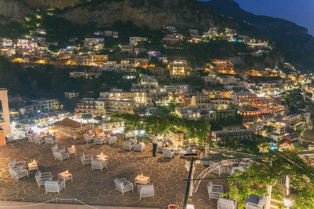 Terrace, Hotel Poseidon, Naples