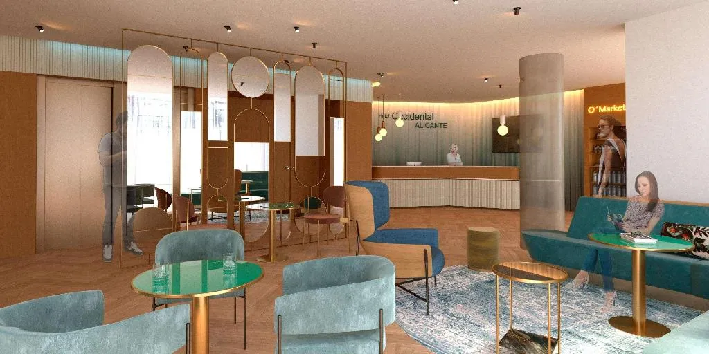 Lobby, Occidental Alicante, Costa Blanca
