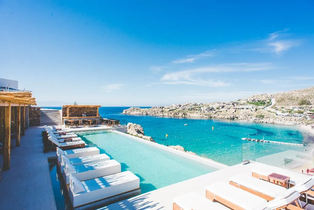 Pool, Super Paradise Hotel, Mykonos