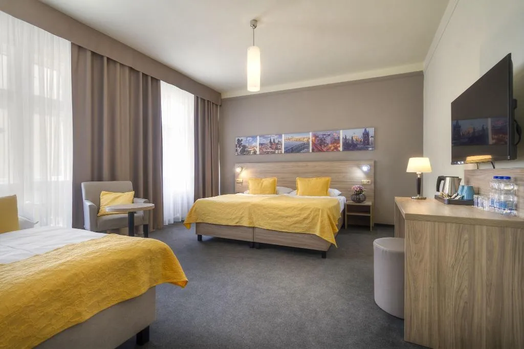 Double or Twin SUPERIOR Room, Atlantic Hotel Prague, Prague