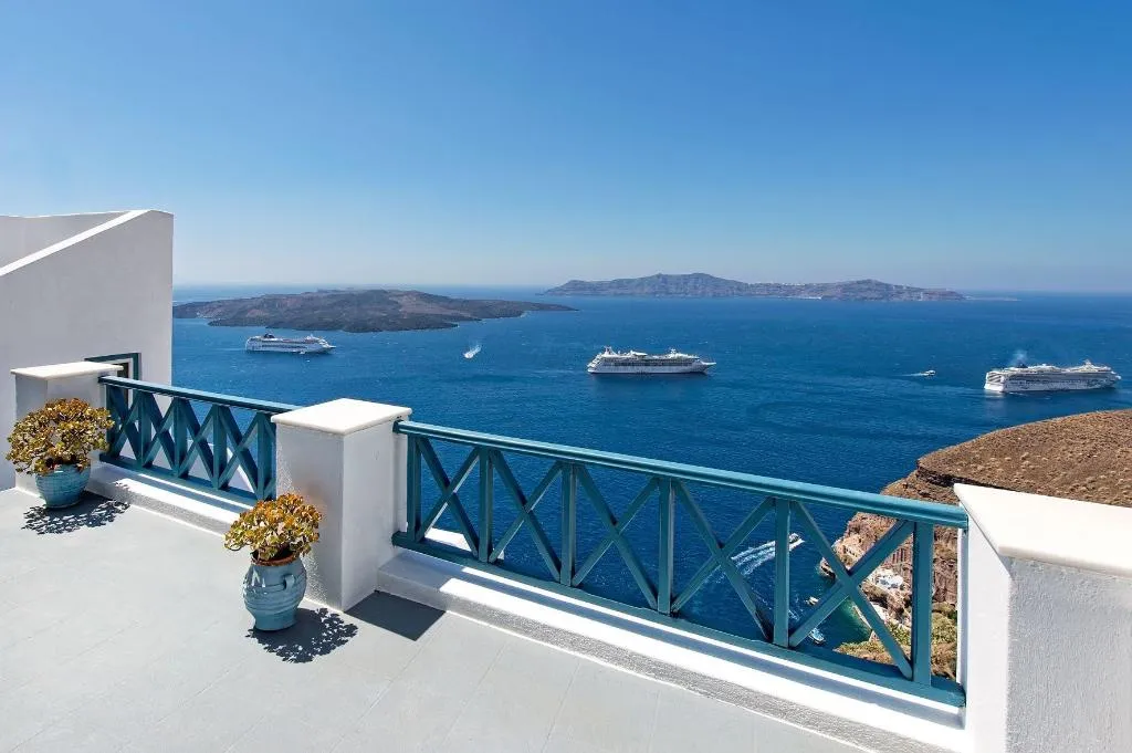 General view, Golden Grey Goose, Santorini