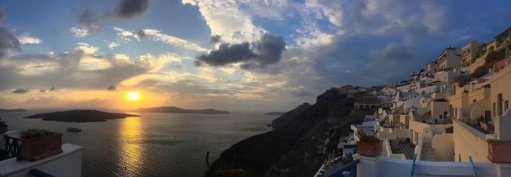 General view, Golden Grey Goose, Santorini