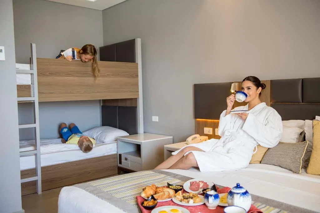 FAMILY ROOM BUNK BED Room, Sunrise Diamond Beach Resort – Grand Select-, Red Sea Riviera