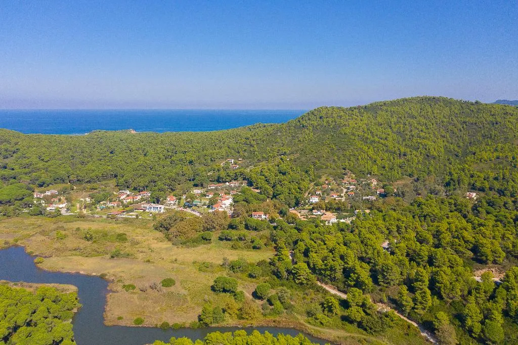 Beach, Mandraki Village, Skiathos