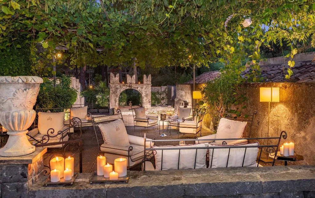 Terrace, Castello Di San Marco Charming Hotel & Spa, Taormina