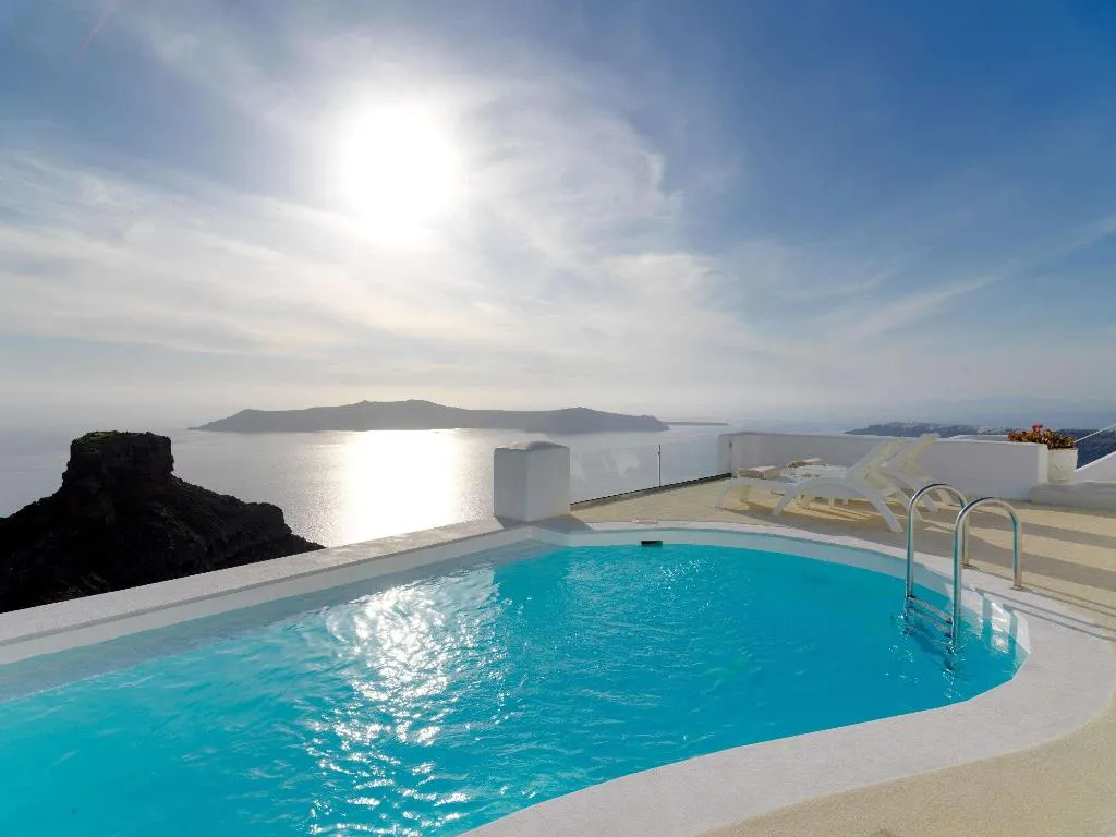 Pool, Tholos Resort, Santorini