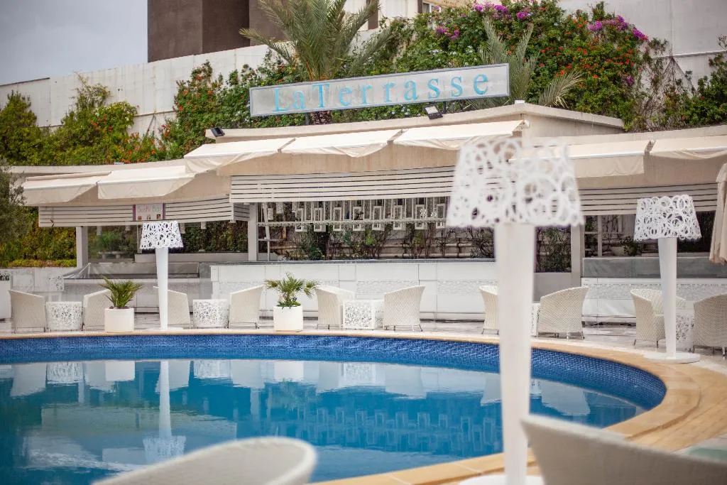 Terrace, Tunis Grand Hotel, Tunisia