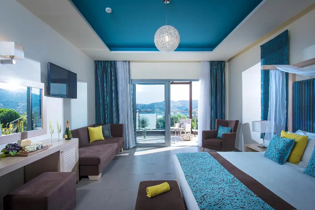 Double or Twin LUXURY SEA VIEW Room, Blue Bay Resort Hotel, Crete