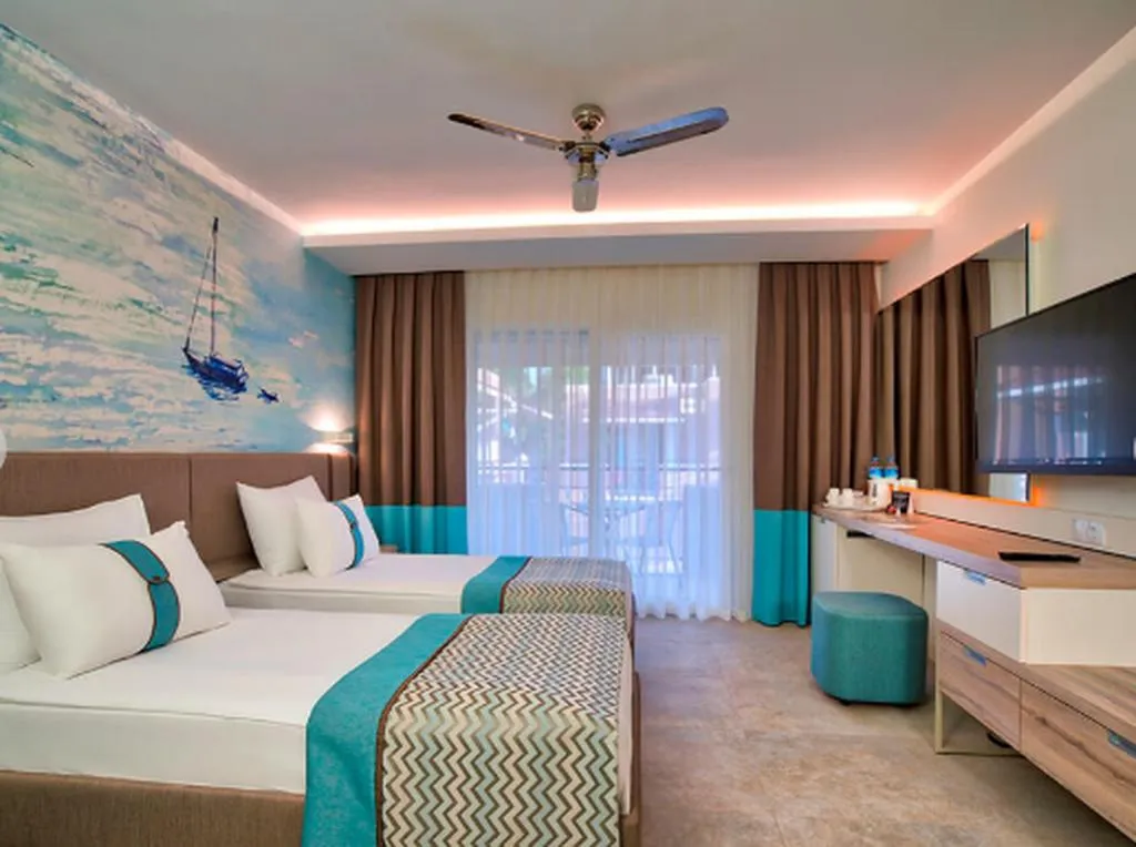 DOUBLE SEA VIEW Room, Pirates Beach Club, Antalya