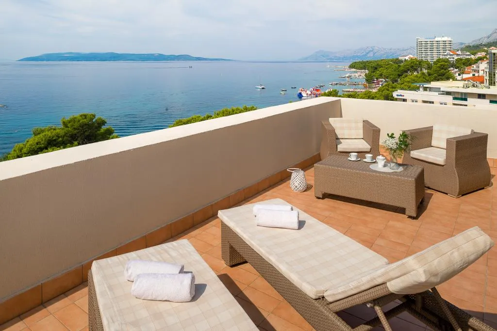 DOUBLE SEA VIEW WITH TERRACE Room, Valamar Meteor Hotel, Split