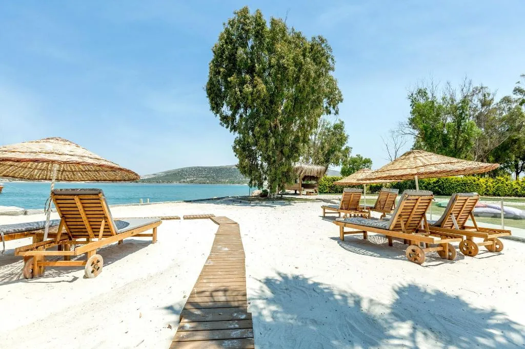 Beach, Antmare Hotel, Izmir