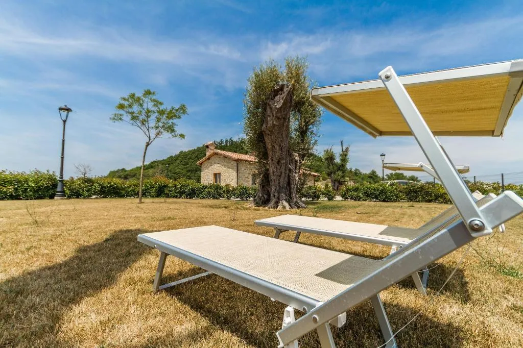 Terrace, Tenuta Borgo Santa Cecilia, Umbria