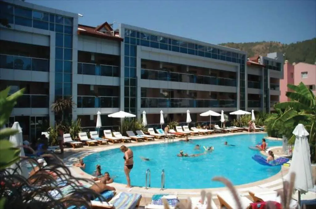 Pool, Faber Apart Hotel, Dalaman