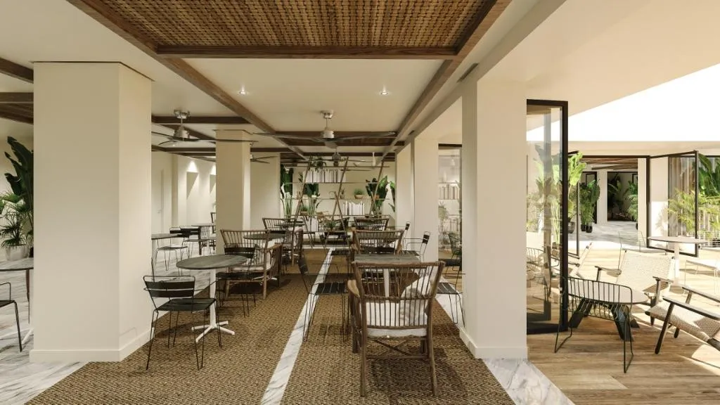 Lobby, Hotel Eden Nord Soller, Majorca