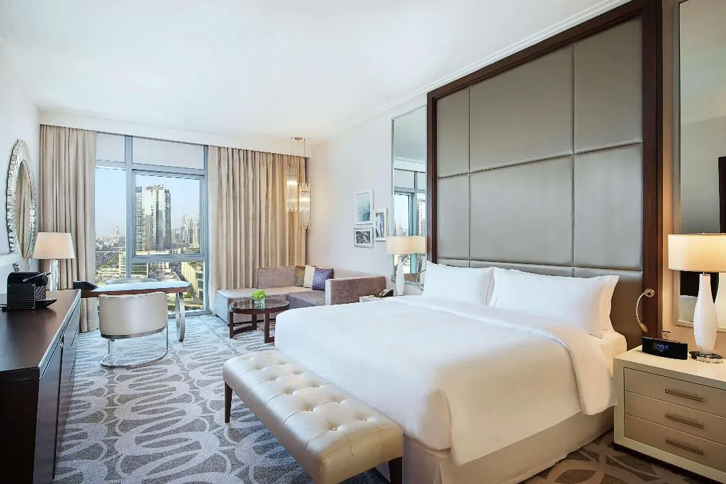 DOUBLE KING SIZE BED Room, Hilton Dubai Al Habtoor City, Dubai