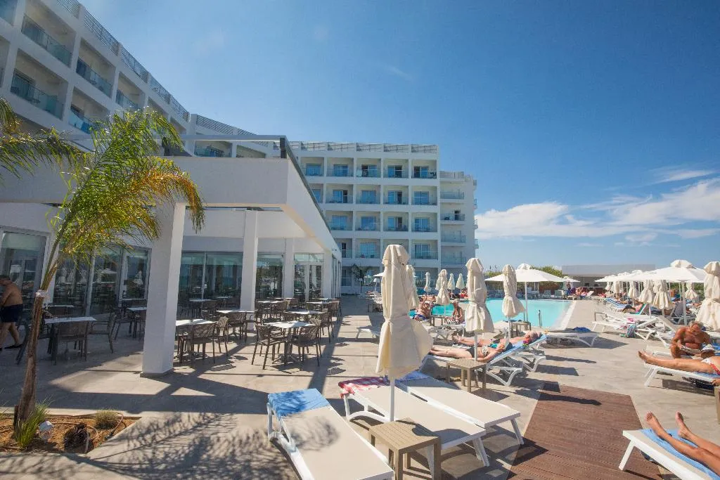 Pool, Evalena Beach Hotel, Cyprus
