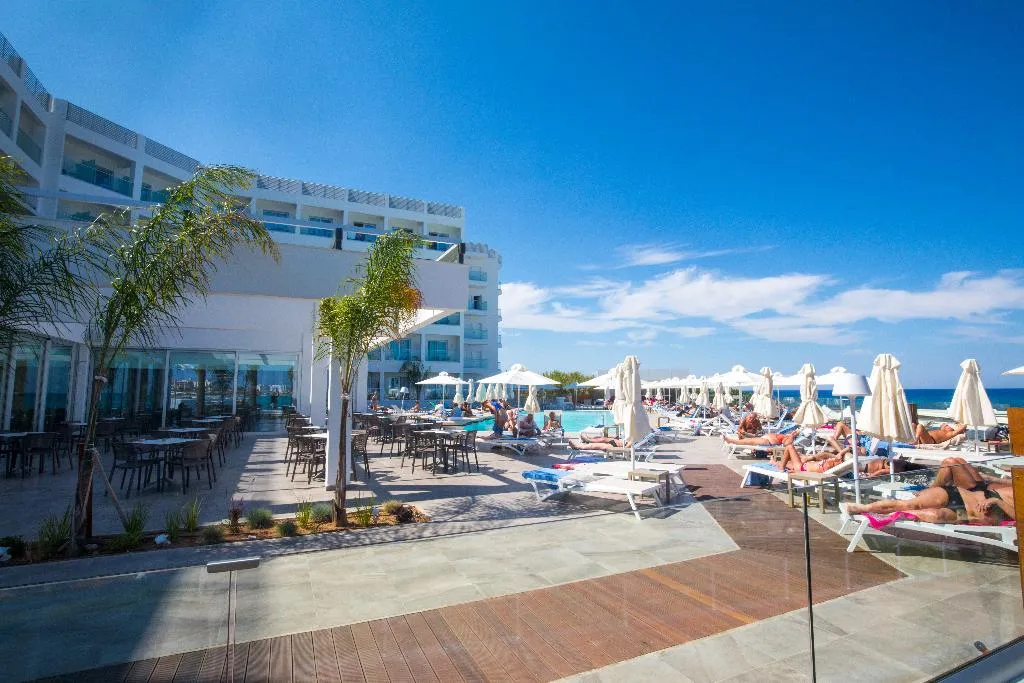 Pool, Evalena Beach Hotel, Cyprus