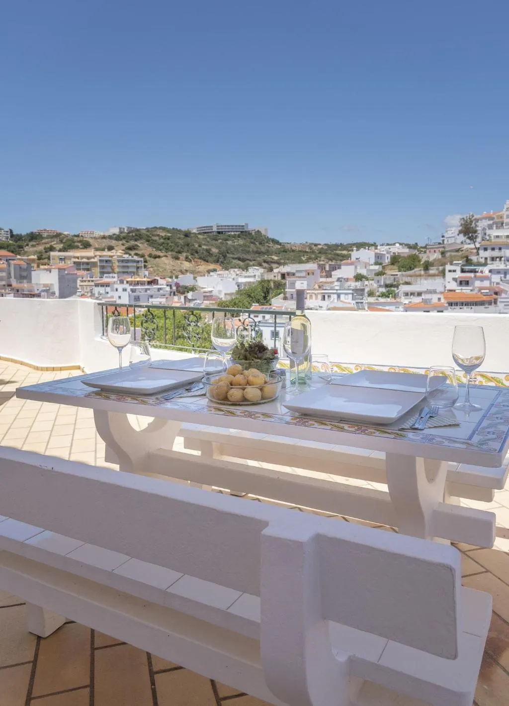 Terrace, Bertolina Guest House, Algarve