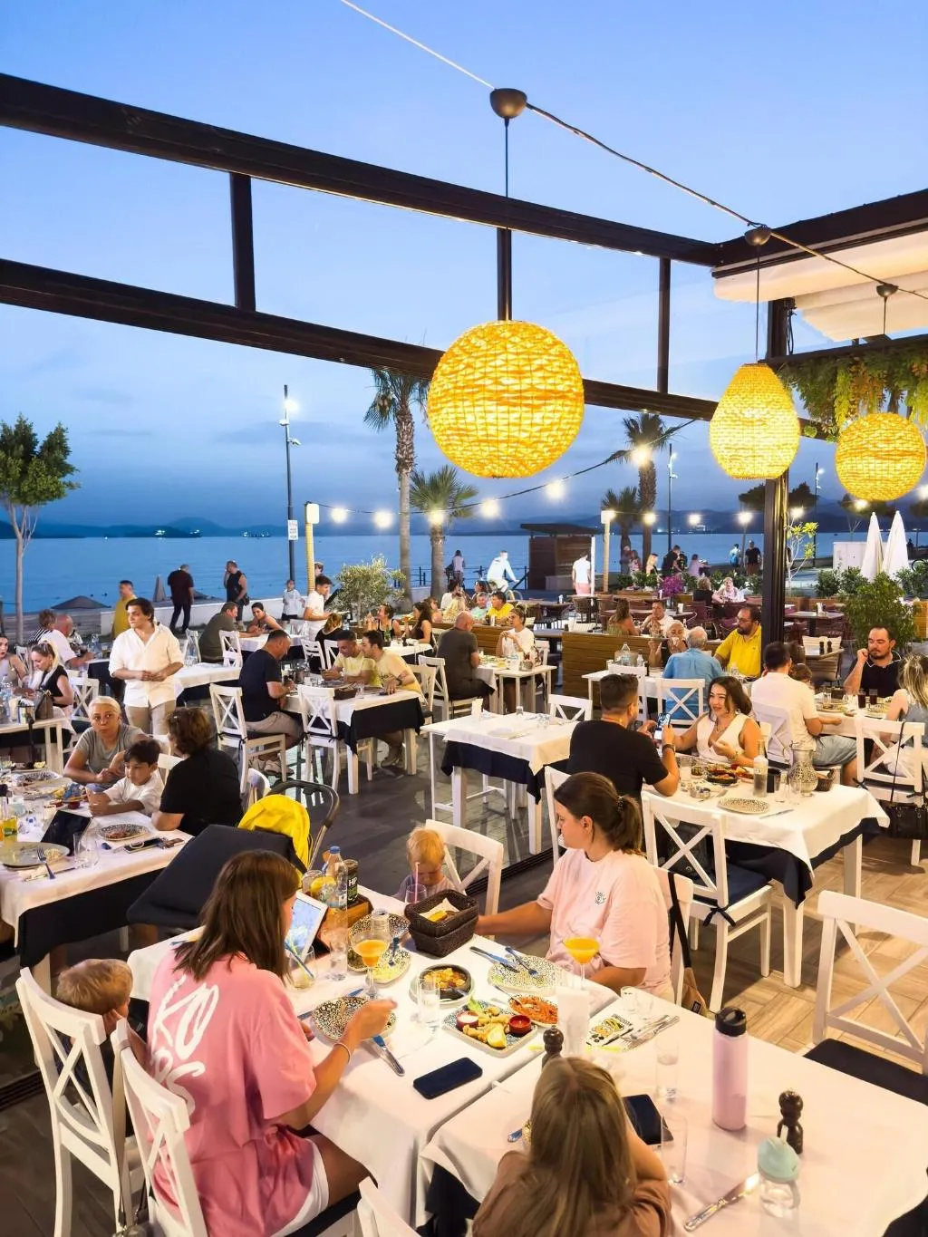 Restaurant, Uras Beach Hotel, Dalaman