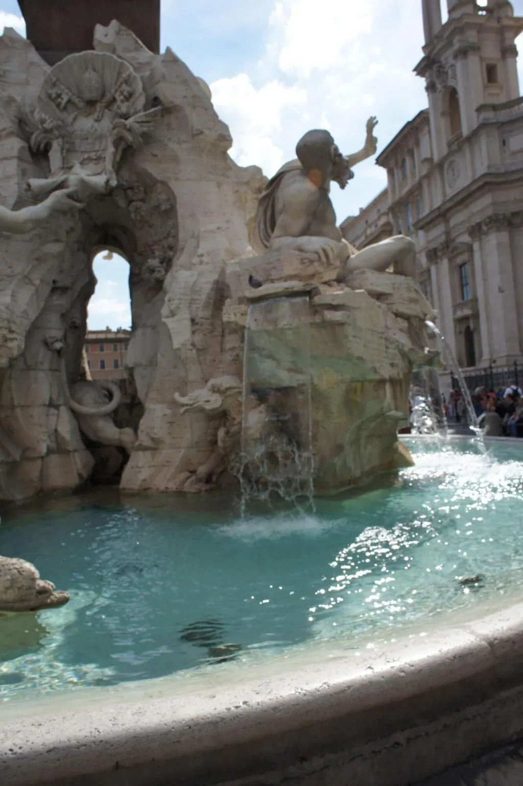 Terrace, Hotel Navona, Rome