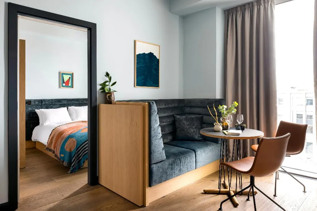 SUITE TWO BEDROOMS ONE BATHROOM Room, Beckett Locke, North Docks, Dublin