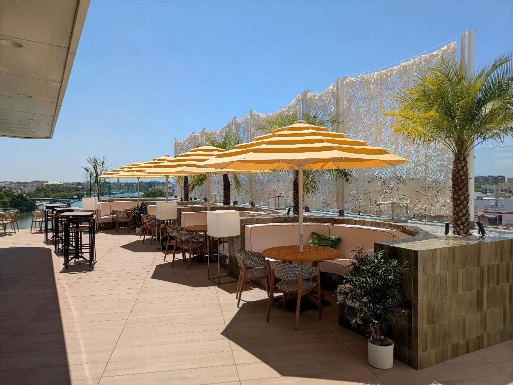 Terrace, Ribera de Triana Hotel, Seville