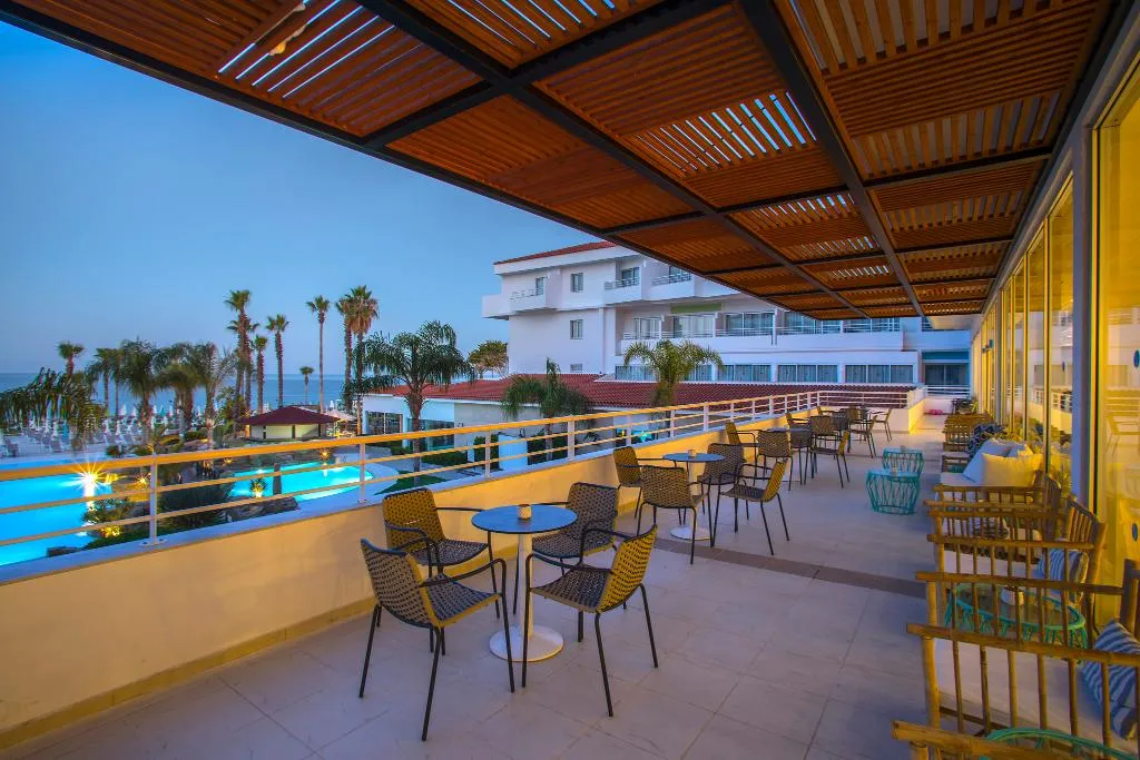 Terrace, Leonardo Cypria Bay, Cyprus