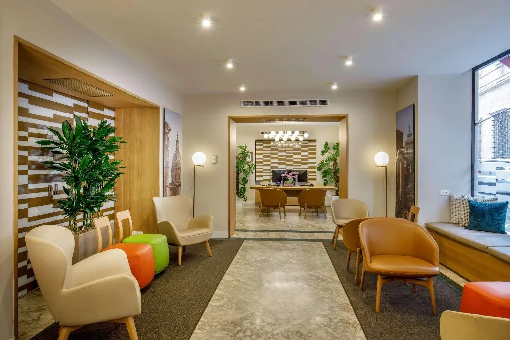 Lobby, Cosmopolita Hotel Rome, Tapestry Collection by Hil, Rome