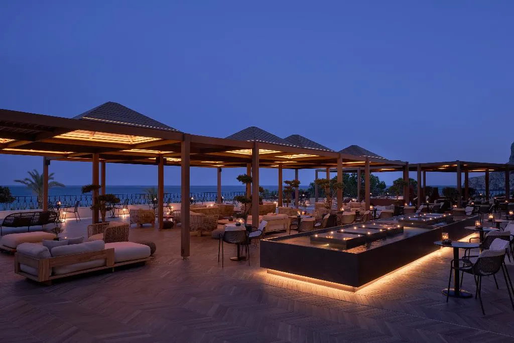 Terrace, Atlantica Imperial Resort, Rhodes