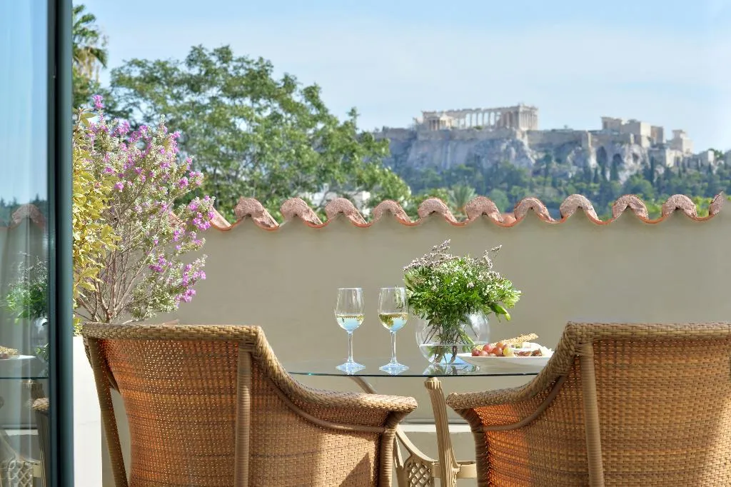 SINGLE DELUXE WITH VIEWS Room, Athenaeum Eridanus Luxury Hotel, Athens