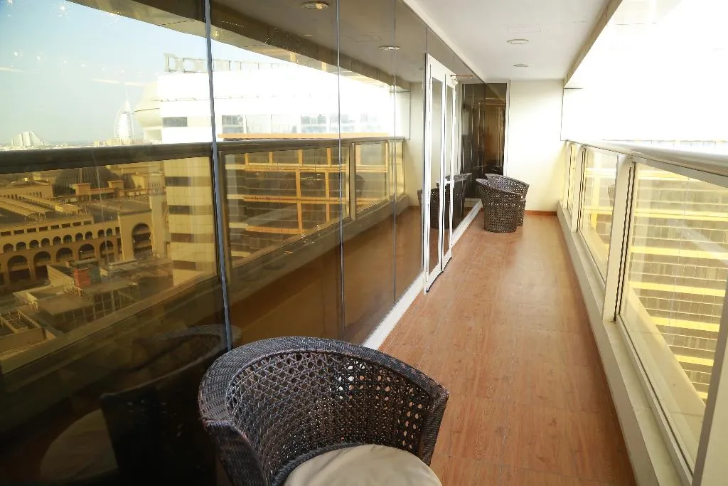 Terrace, Ivory Grand Hotel Apartments, Dubai