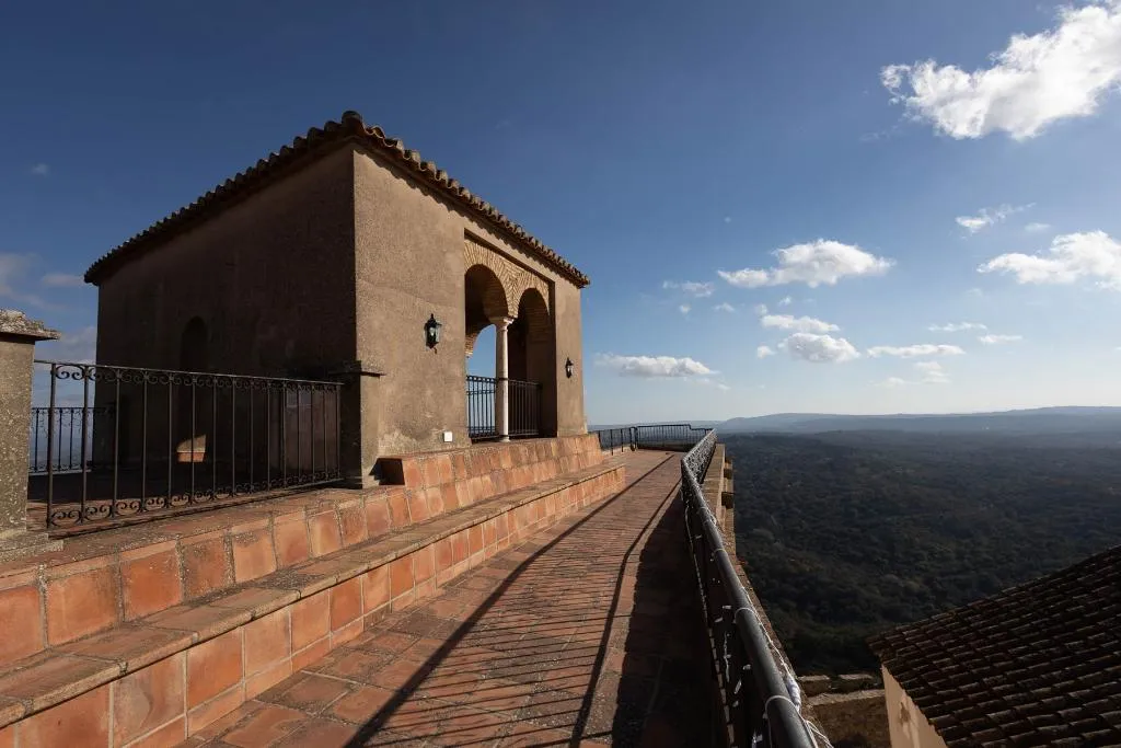 Terrace, Hotel Castillo de Castellar, Costa Del Sol