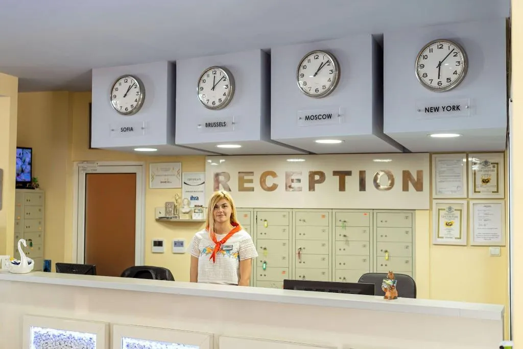 Lobby, Aphrodite Beach Hotel, Bourgas