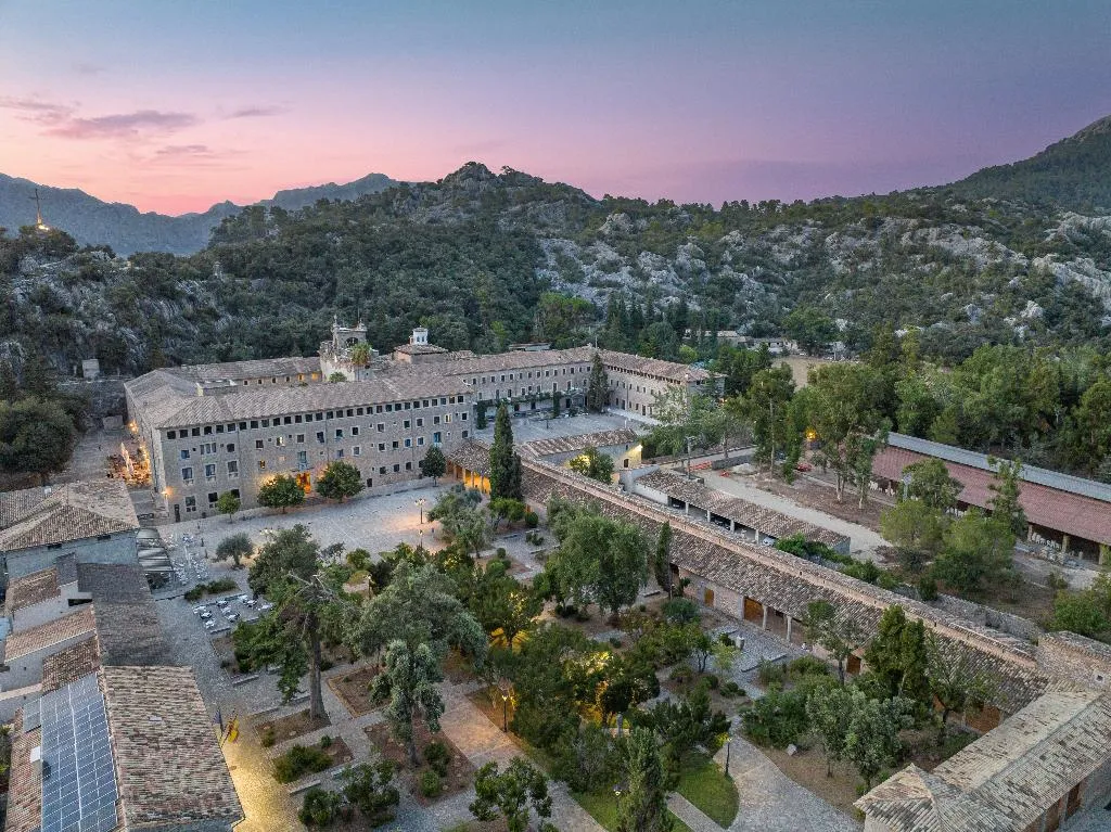 General view, Santuario de Lluc, Majorca